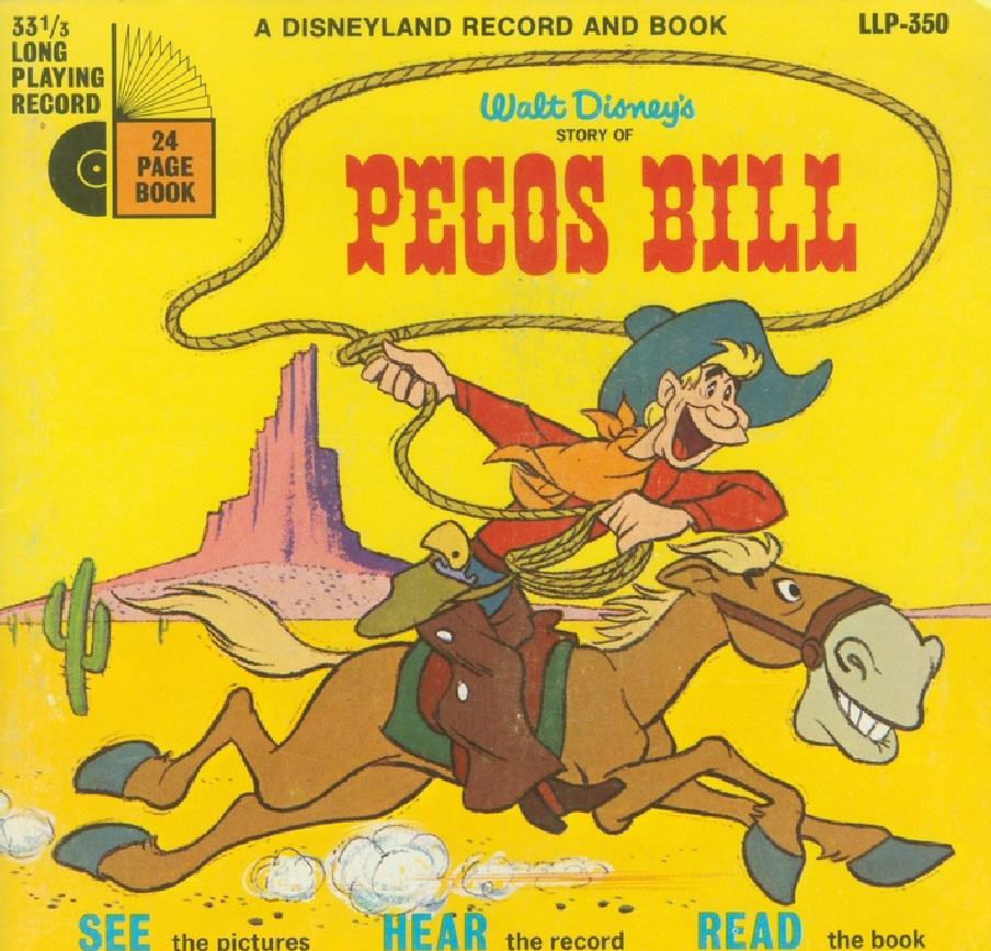 The Story of Pecos Bill (01),绘本,绘本故事,绘本阅读,故事书,童书,图画书,课外阅读